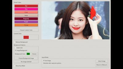 Virtual Lipstick – Real-Time Computer Vision App
